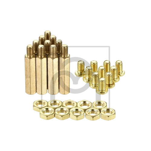 Brass Hex Spacers 11