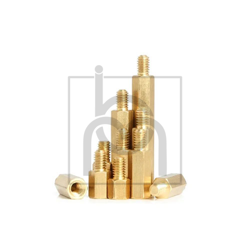 Brass Hex Spacers 8